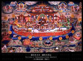 铜色吉祥山