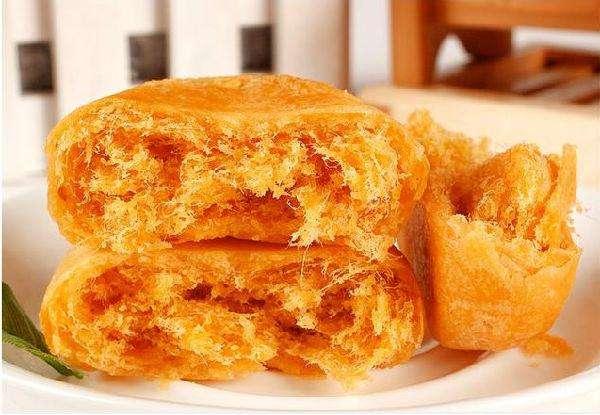 金丝肉松饼