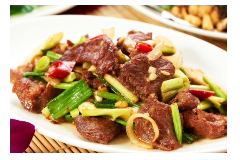 葱香牛肉