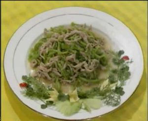 苔干羊肉絲