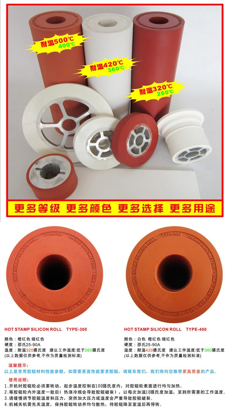 熱轉(zhuǎn)印硅膠輥