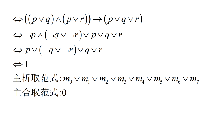 析取范式