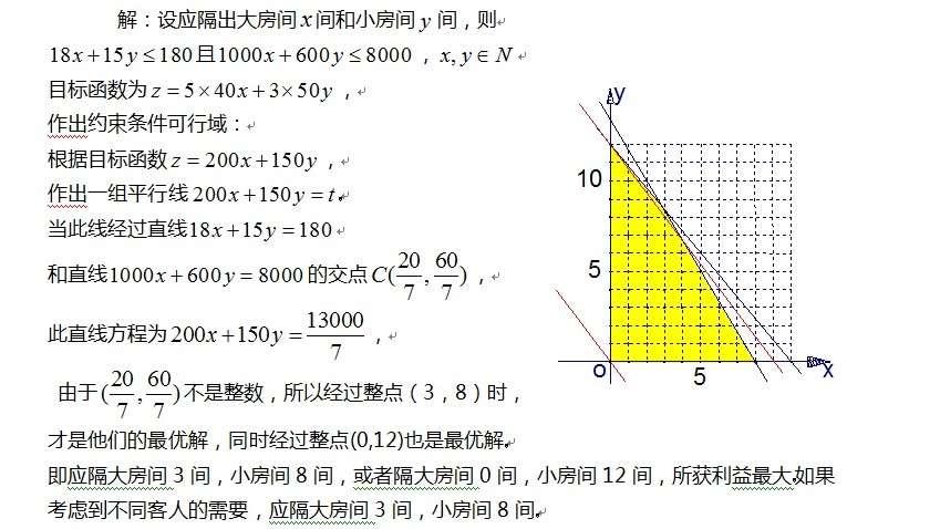 二元一次不等式組
