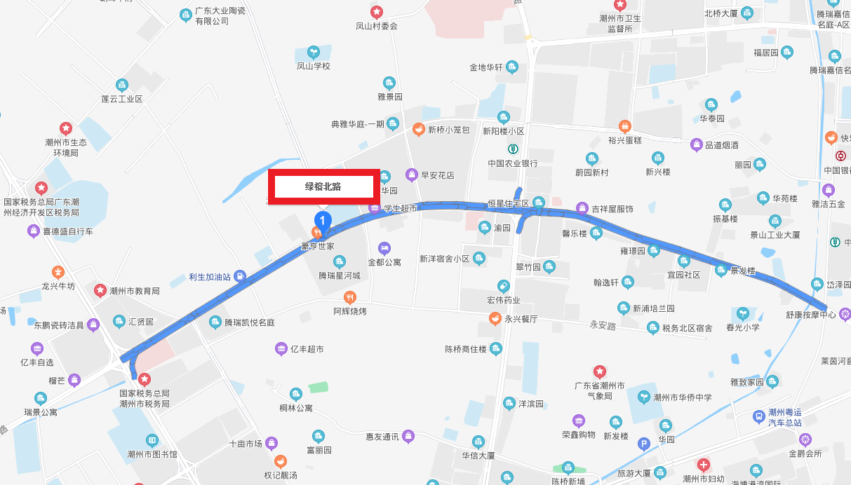 綠榕北路