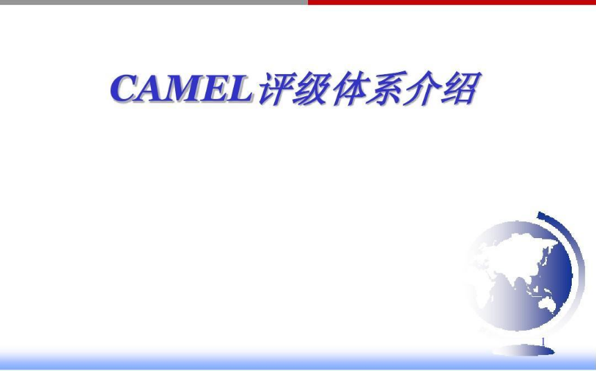 CAMELS評級體系