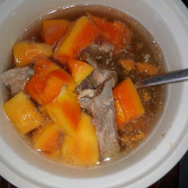 木瓜羊肉汤