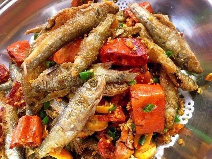 椒鹽小魚