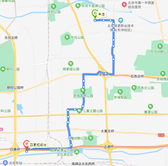 北京公交553路