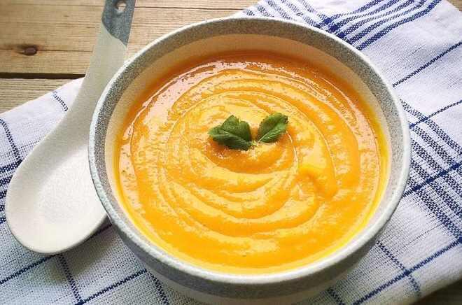 南瓜牛奶濃湯
