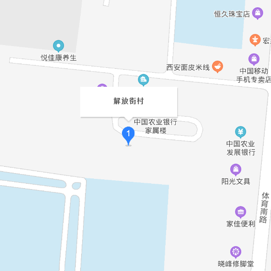 解放街村