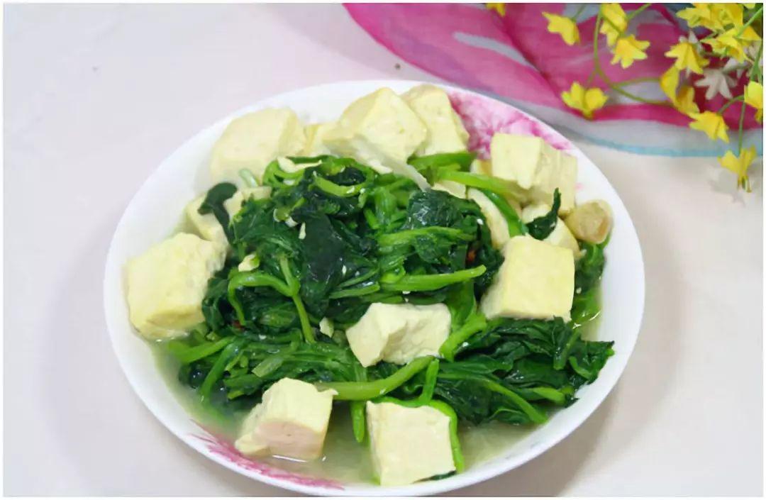 菠菜豆腐