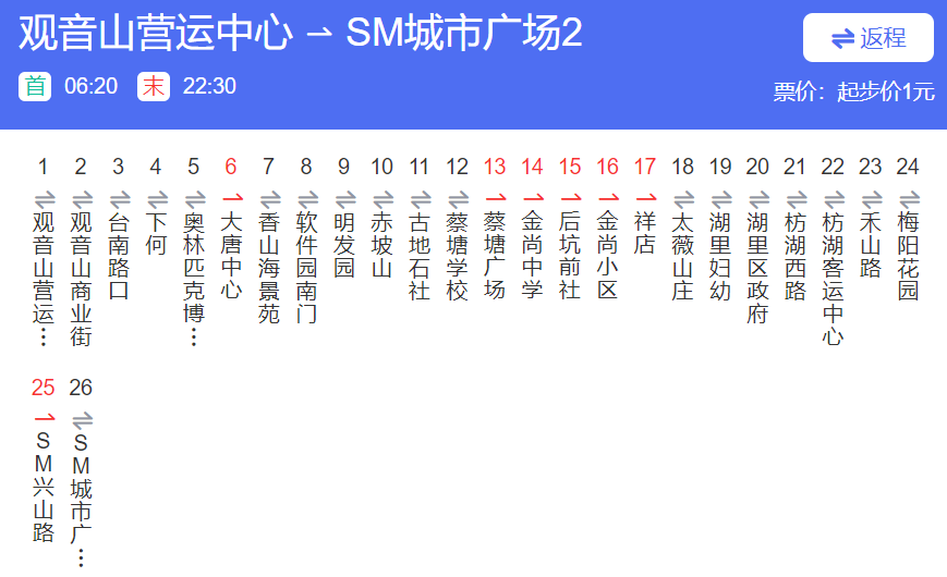 廈門公交68路