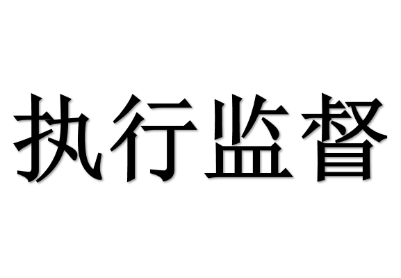 執(zhí)行監(jiān)督