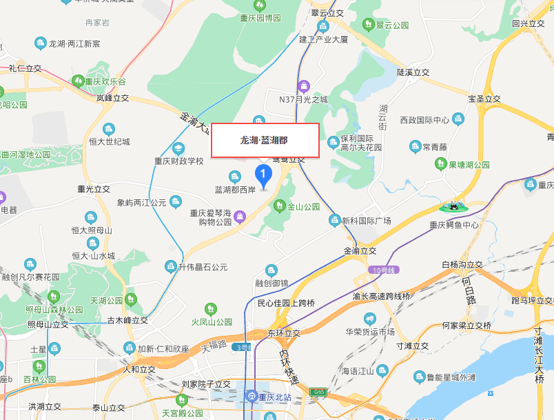 龙湖蓝湖郡