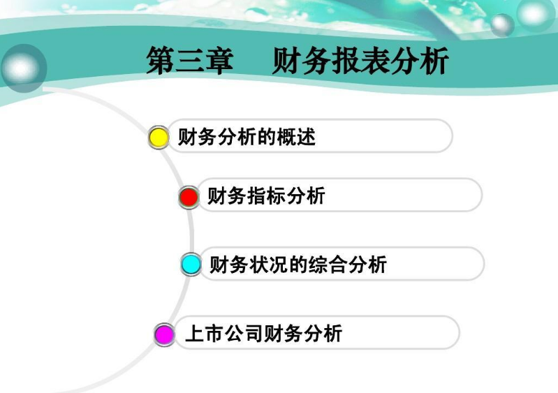 上市公司财务报表分析