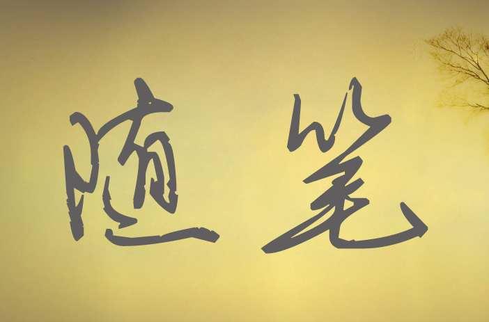 随笔