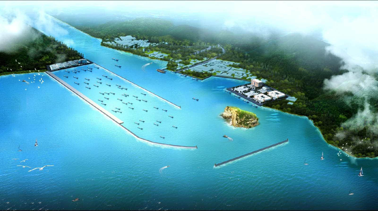 赤石湾中心渔港
