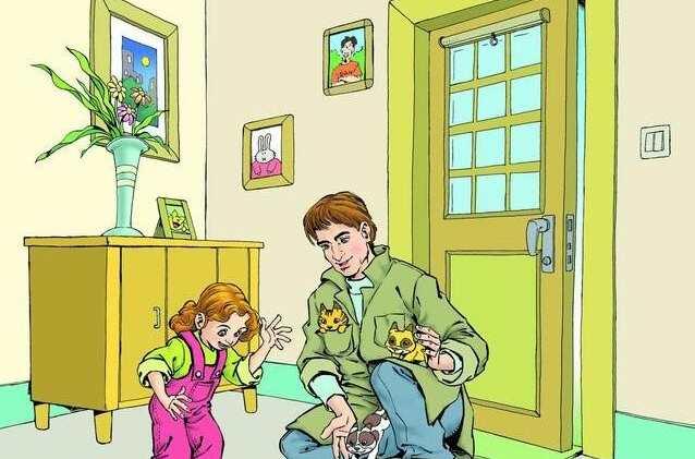 卡罗尔和她的小猫