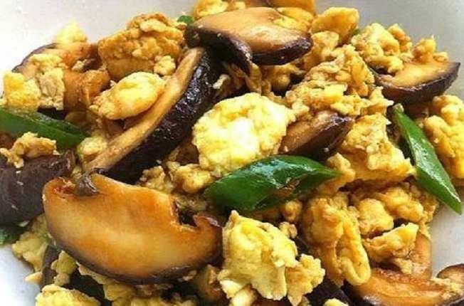 香菇炒雞蛋