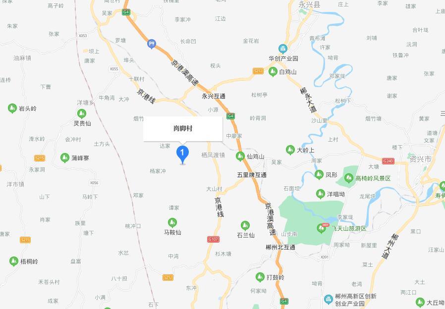 岗脚村