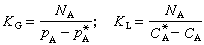 傳質(zhì)總系數(shù)