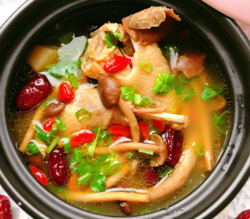 菌菇雞湯