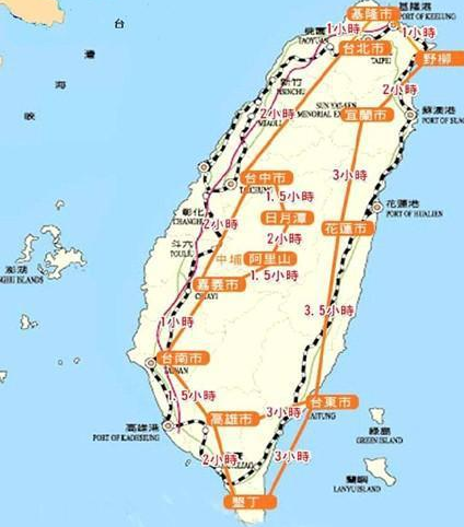 台湾海岸线