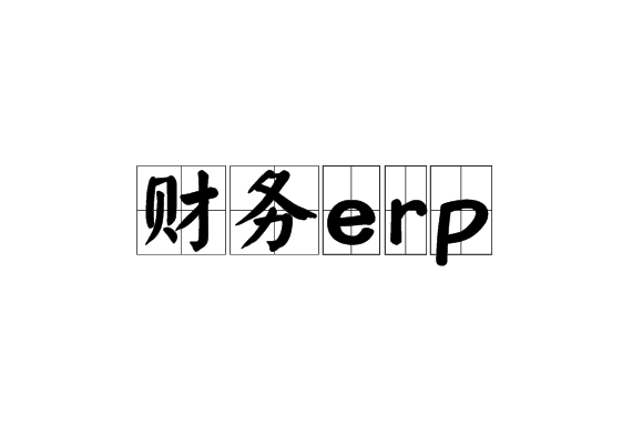 财务ERP
