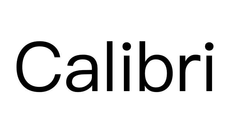 Calibri
