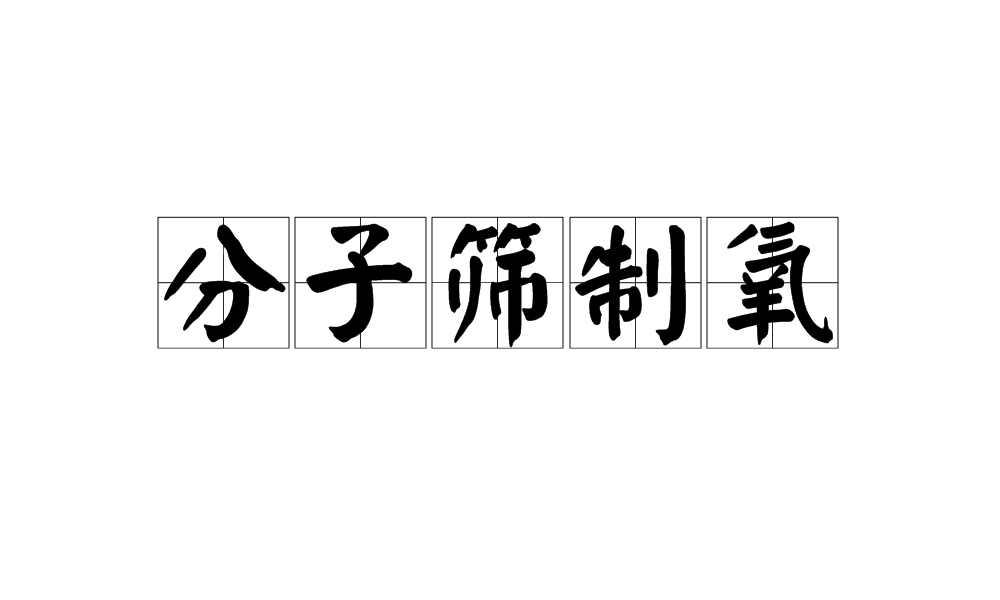 分子筛制氧
