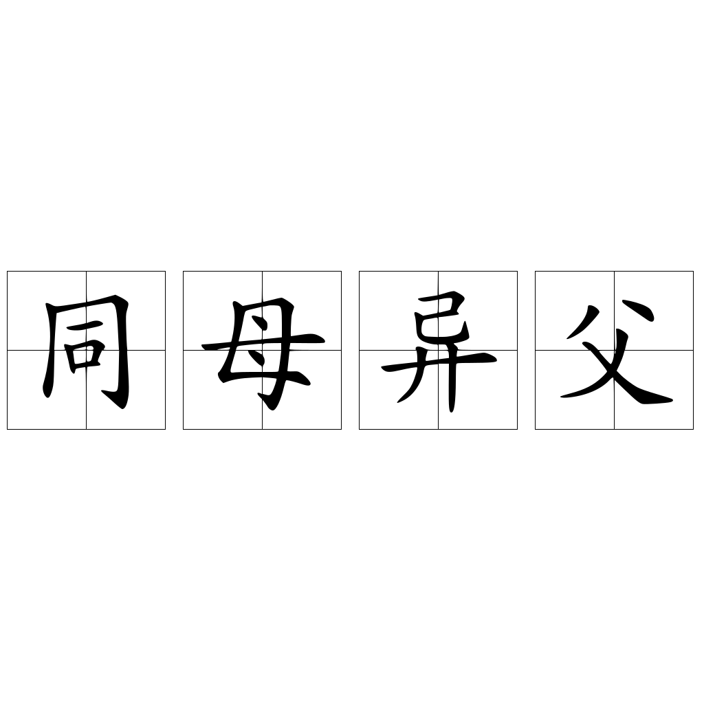 同母異父