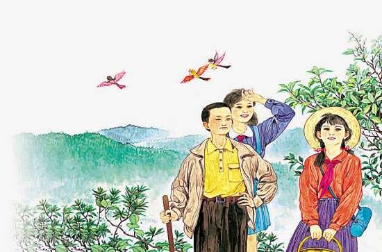 春光染綠我們雙腳