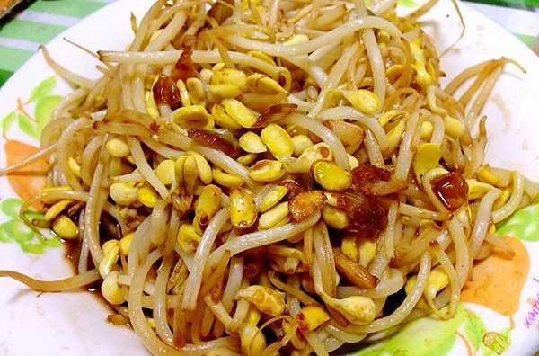 清炒黄豆芽