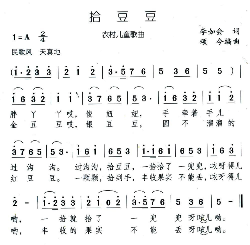 拾豆豆