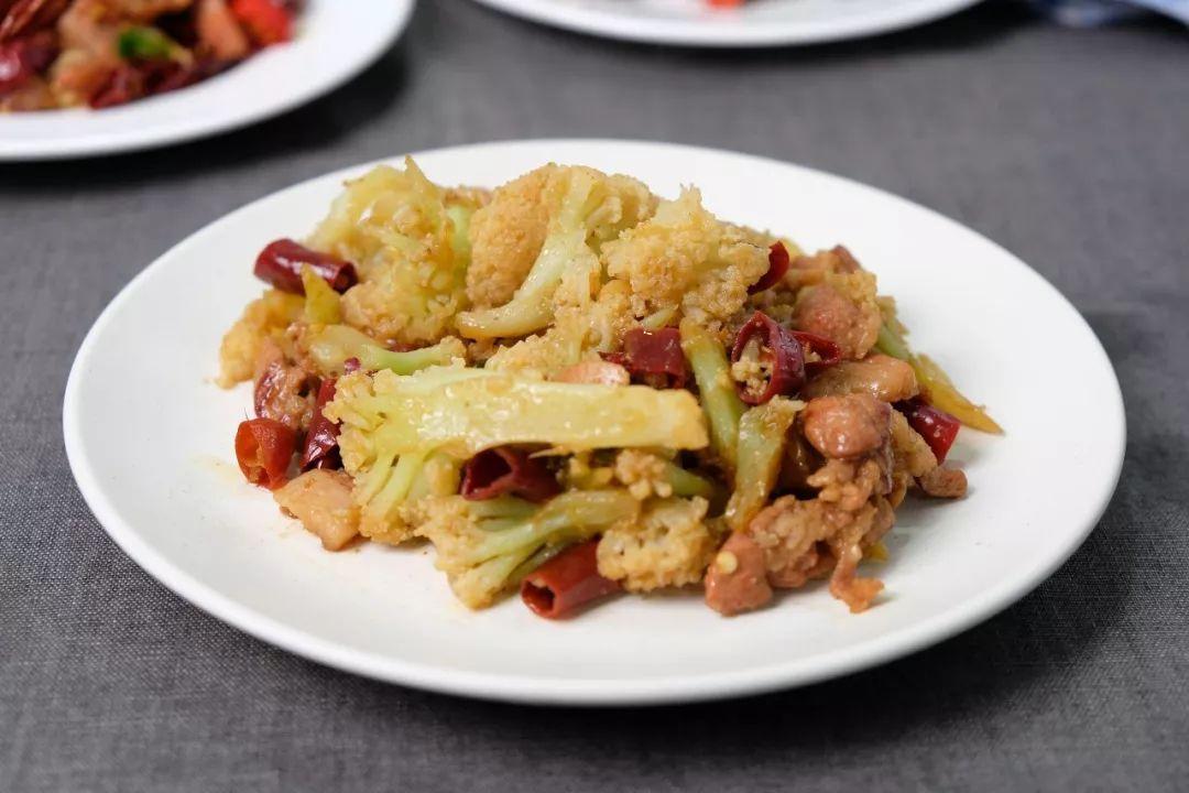花菜炒肉絲