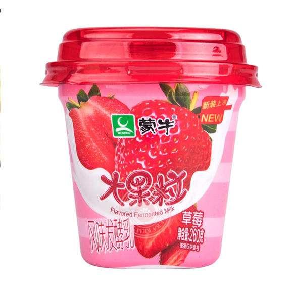 大果粒酸奶