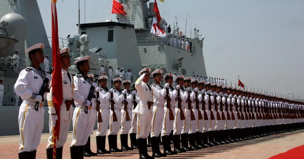 中國海軍成立60周年大閱兵