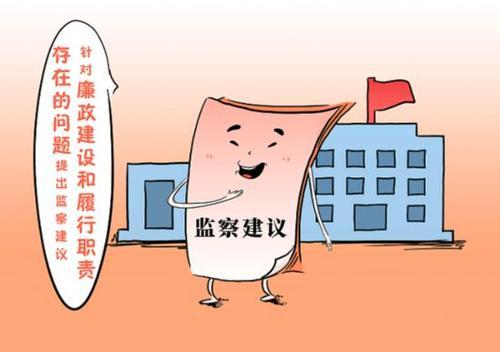 監(jiān)察建議書