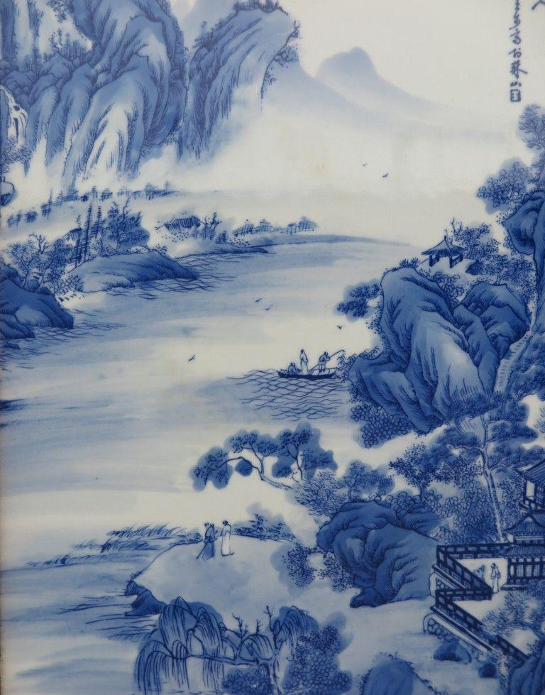 青花山水