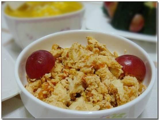 蕃茄炒冻豆腐