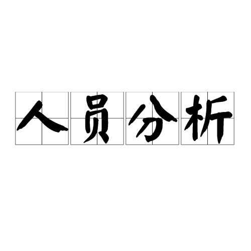 人員分析