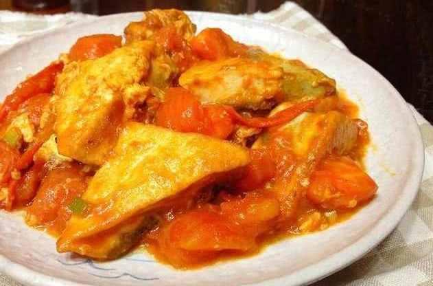 西红柿豆腐干