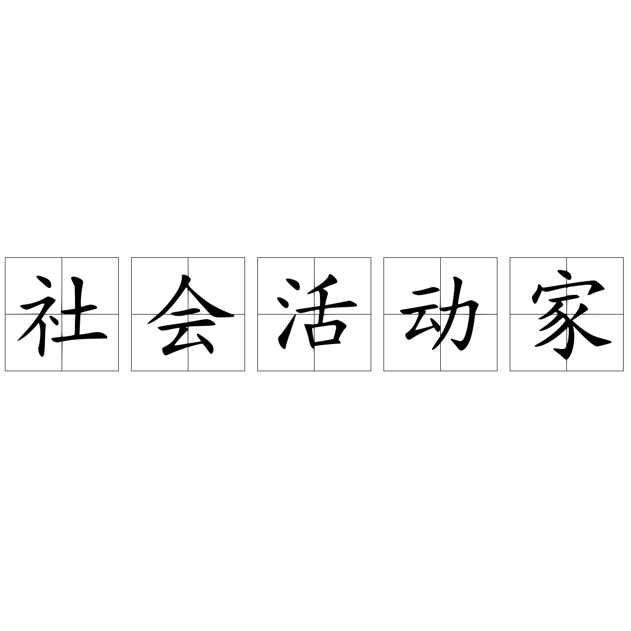 社会活动家