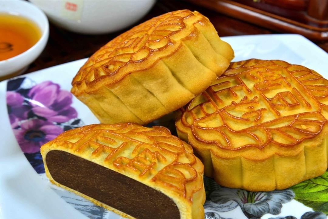 红豆沙月饼