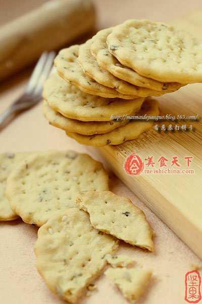 香葱苏打饼干