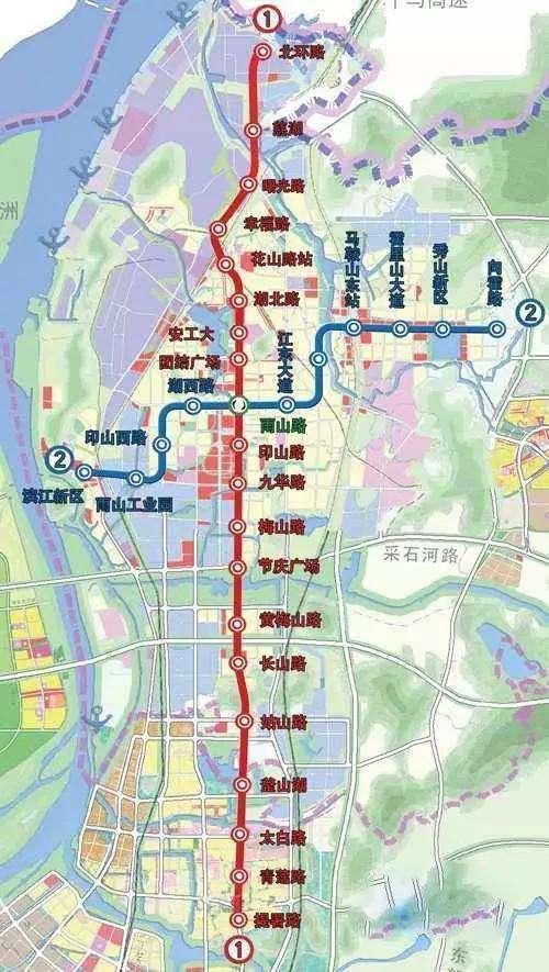 马鞍山轨道交通2号线