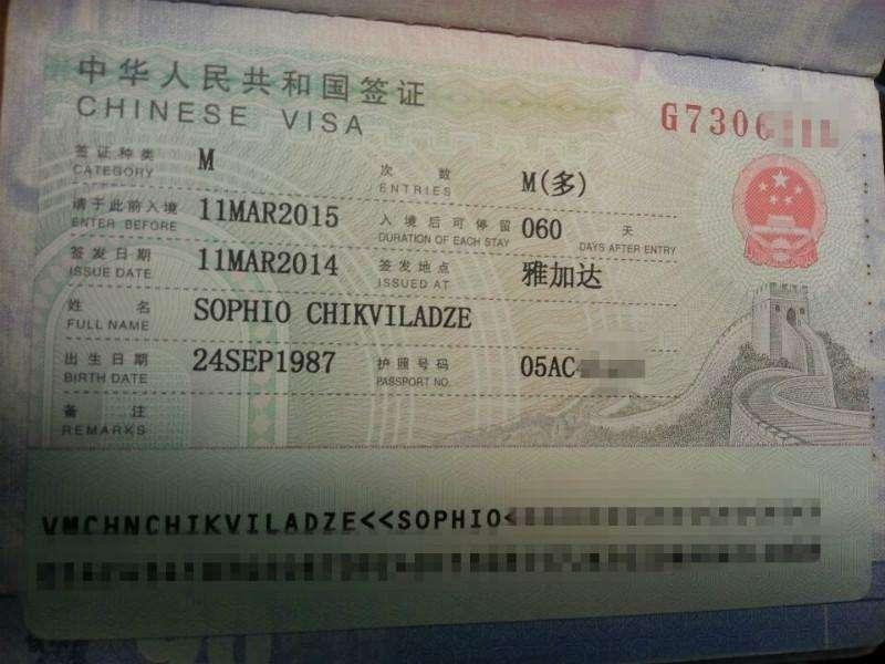 163签证